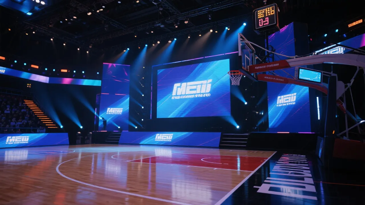 NBA直播画面示意